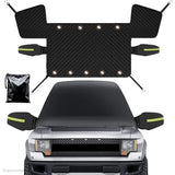 Car windshield snow cover - suitable for most cars, SUVs, and trucks.