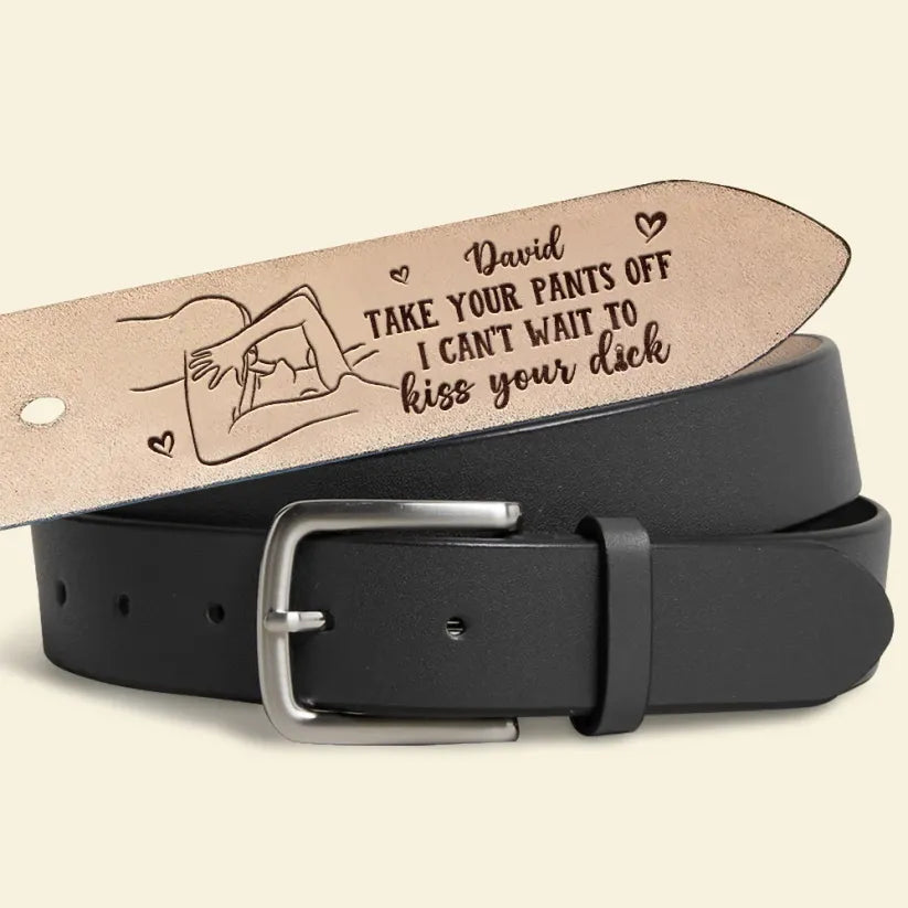 Personalized gifts for couples - belts
