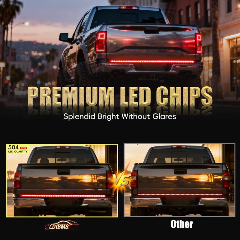 🔥Hot Sale 49% OFF - 🚨60-Inch LED Tailgate Light Bar Strip – Universal Fit for Trucks, SUVs & Cars