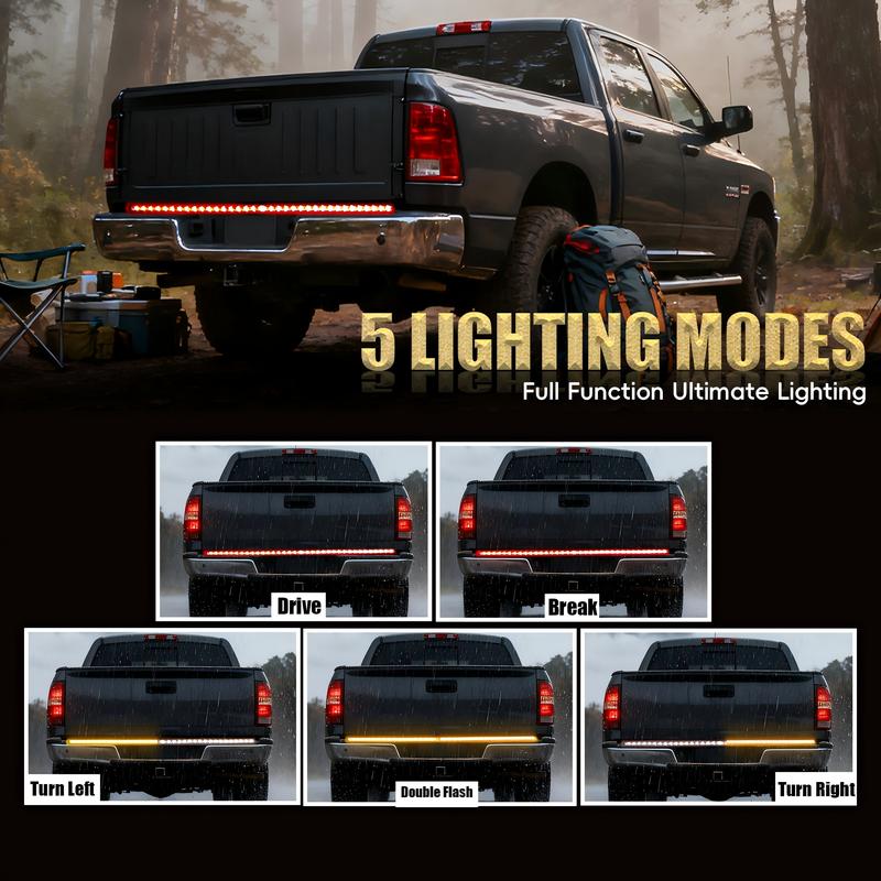 🔥Hot Sale 49% OFF - 🚨60-Inch LED Tailgate Light Bar Strip – Universal Fit for Trucks, SUVs & Cars