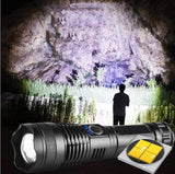 ✨Rechargeable LED Flashlight - High Lumen. Waterproof. Ultra Bright Flashlight for Emergencies