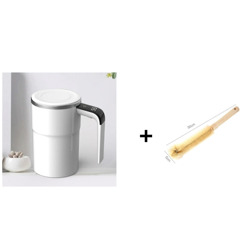 💥Christmas Sale 50% ☕🔋Rechargeable Automatic Magnetic Stirring Coffee Mug Set⚡