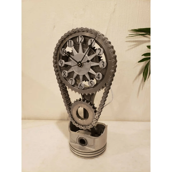 🎁HOT SALE 50% OFF🔥MOTORIZED ROTATING CHAIN CLOCK