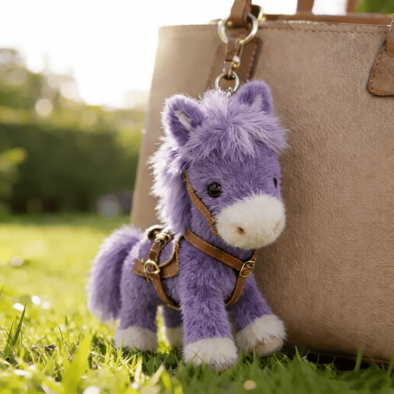 🐎✨Last Day 55% OFF - Ponytata Plush Pony Bag Charm and Keychain 🔥2026 Year of the Horse Gift 🎁Perfect for Lovers. Family & Kids!