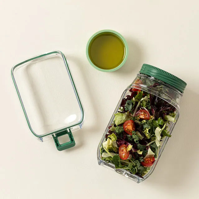 Portable salad box