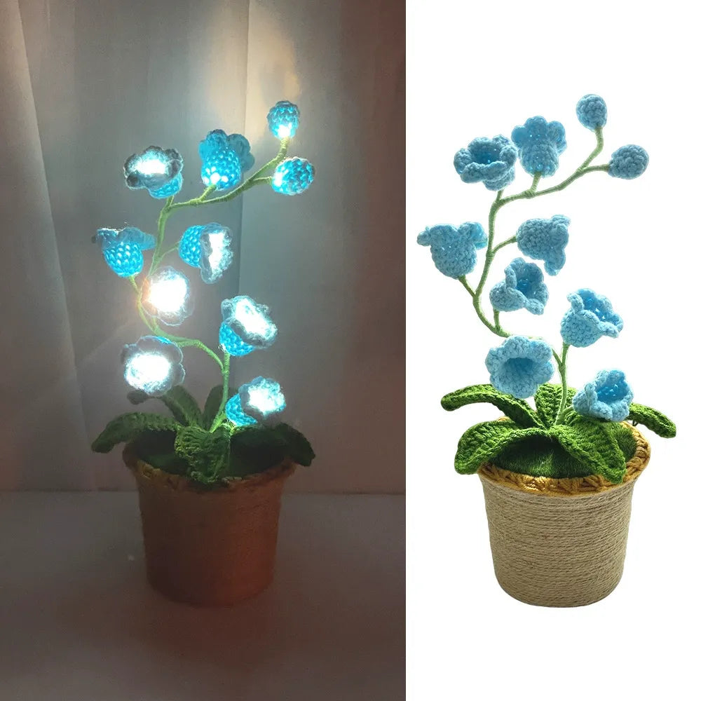 Handmade Crochet Glow Flower