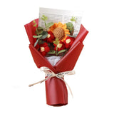 Eternal Handcrafted Sunflower Daisy Bouquet