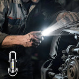 Portable Rechargeable Bright Keychain Flashlight