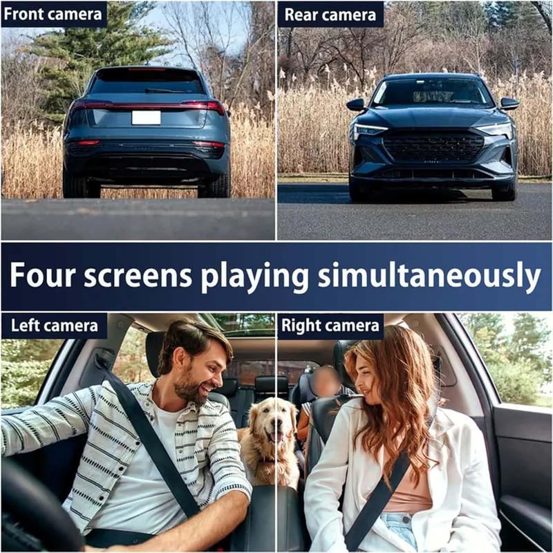 🎁LAST DAY 49％ OFF🔥Full View Car Dashcam System