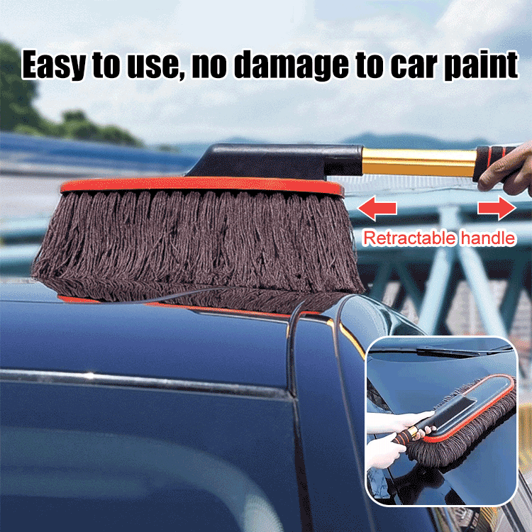 🔥Last Day Promotion 50% OFF -🚗Car Duster With Extendable Telescoping Handle
