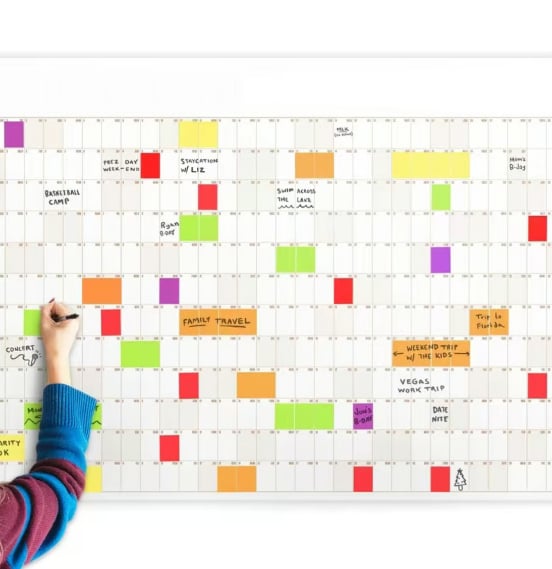 📅 Year-Round Wall Calendar – 2026 Dry Erase