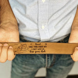 Personalized gifts for couples - belts