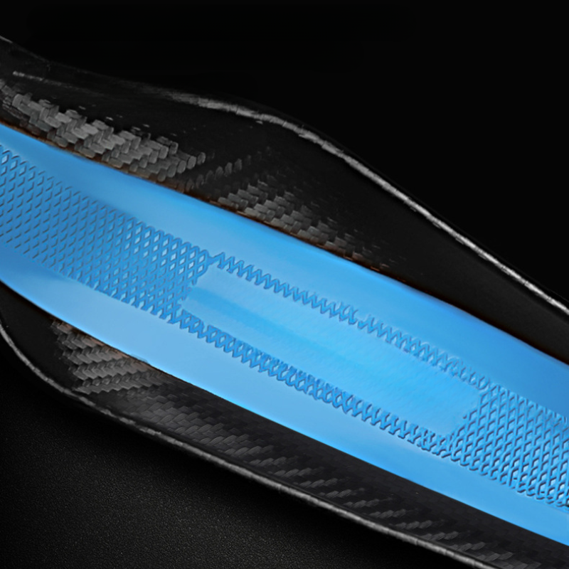 TrackVibe | Black Carbon Suede Steering Wheel Cover – Anti-Slip & Wear-Resistant