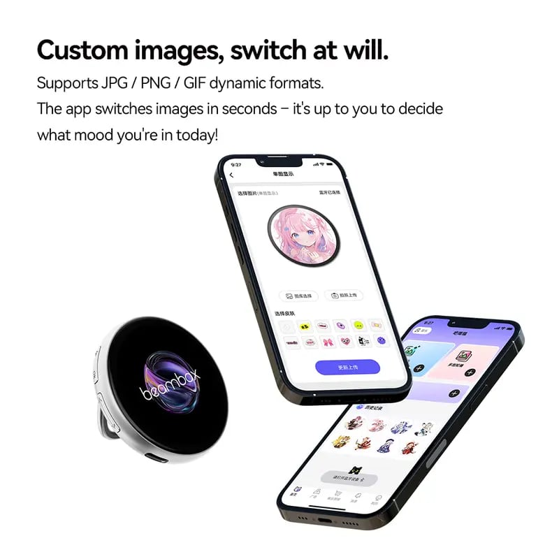 🔥Last Day 49% OFF - ❤️✨Digital Badge(Photo Video GIF Display Screen Pins Pixel Touchscreen Lightweight Strong Battery Life| Compatible systems: iOS or Android)