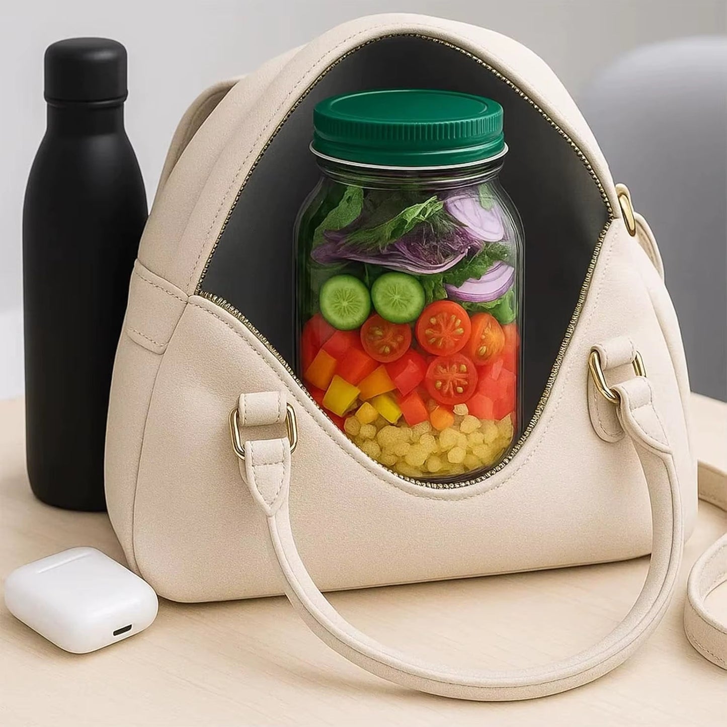 Portable salad box