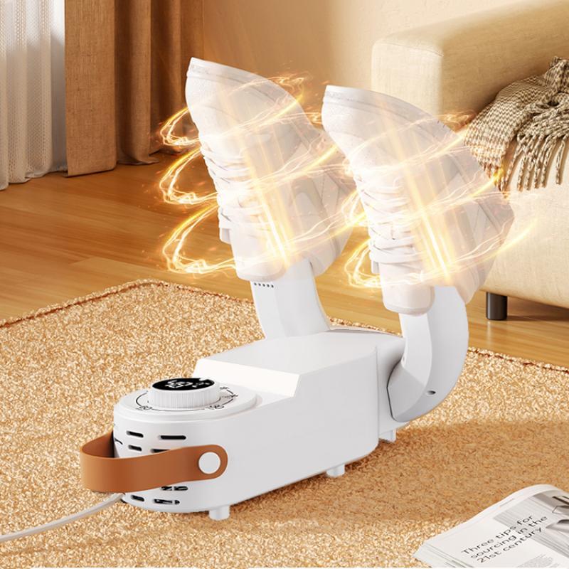 Foldable UV Shoe Dryer. Quick Hot Drying. Smart Temperature Control. Automatic Timer