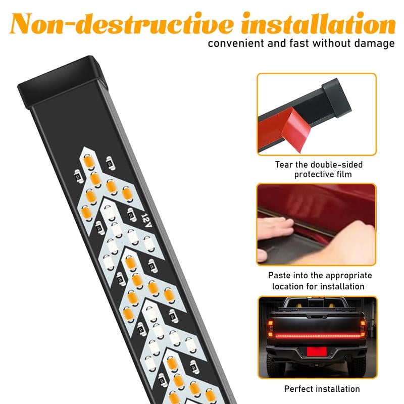 🔥Hot Sale 49% OFF - 🚨60-Inch LED Tailgate Light Bar Strip – Universal Fit for Trucks, SUVs & Cars