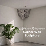 3D Optical Illusion Corner Wall Decal