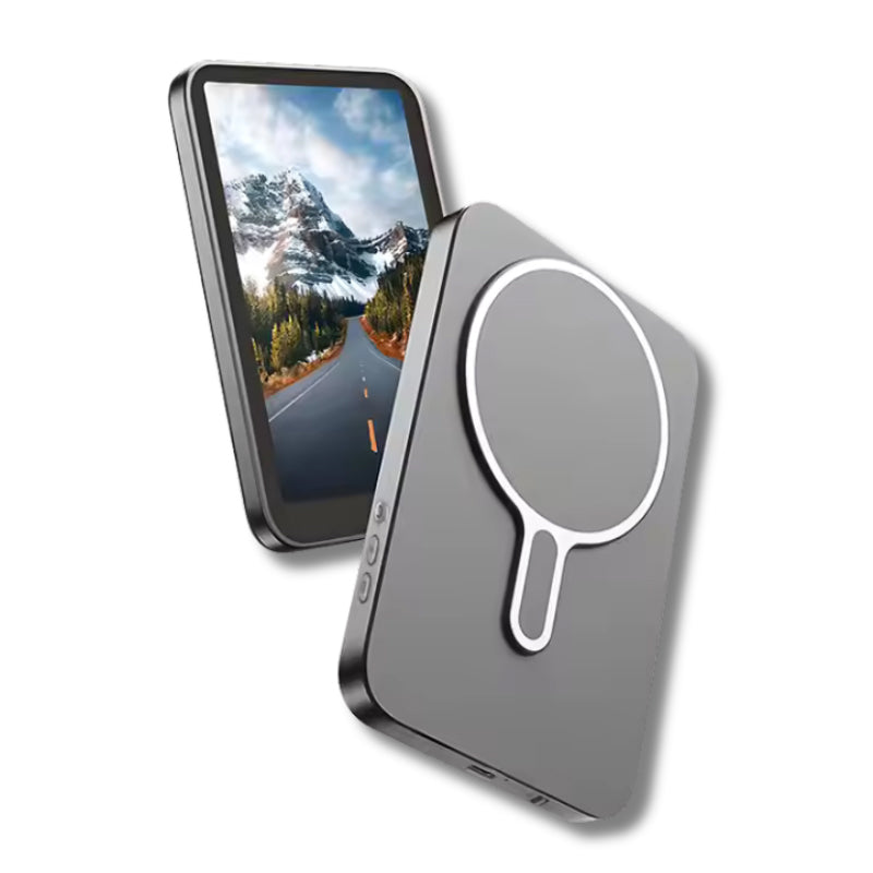 Magnetic wireless selfie monitor