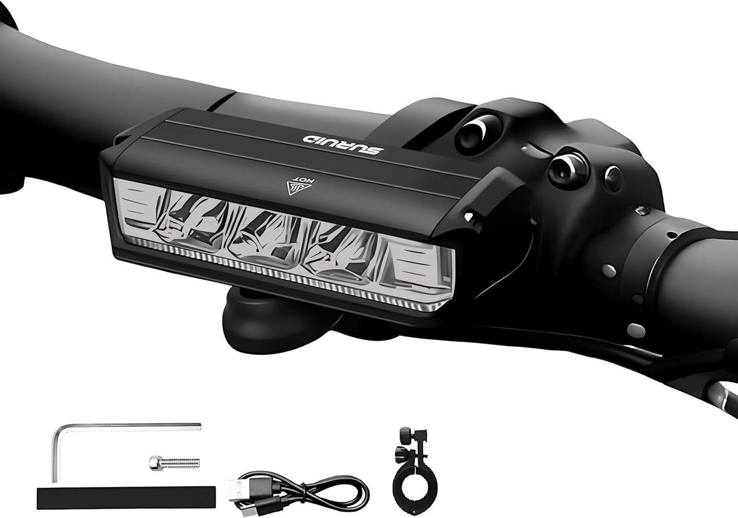 USB Rechargeable & Waterproof Bike Light