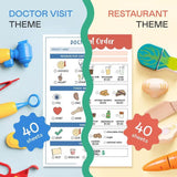 🔥Last Day 49% OFF - 🥳 Pretend Play Notepads | 2-Pack✨