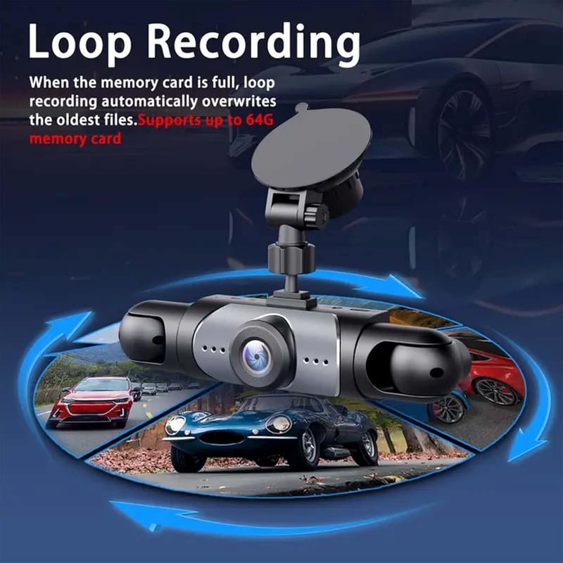 🎁LAST DAY 49％ OFF🔥Full View Car Dashcam System