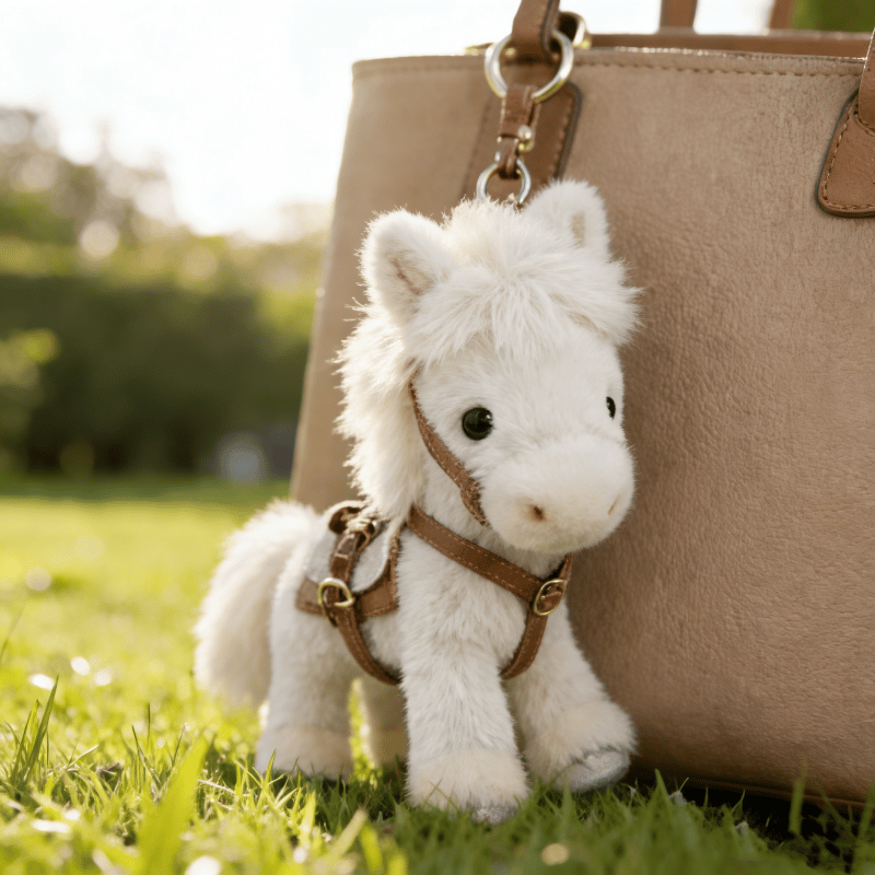 🐎✨Last Day 55% OFF - Ponytata Plush Pony Bag Charm and Keychain 🔥2026 Year of the Horse Gift 🎁Perfect for Lovers. Family & Kids!
