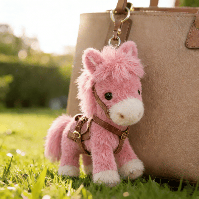 🐎✨Last Day 55% OFF - Ponytata Plush Pony Bag Charm and Keychain 🔥2026 Year of the Horse Gift 🎁Perfect for Lovers. Family & Kids!