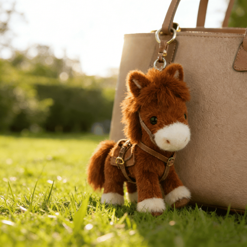 🐎✨Last Day 55% OFF - Ponytata Plush Pony Bag Charm and Keychain 🔥2026 Year of the Horse Gift 🎁Perfect for Lovers. Family & Kids!