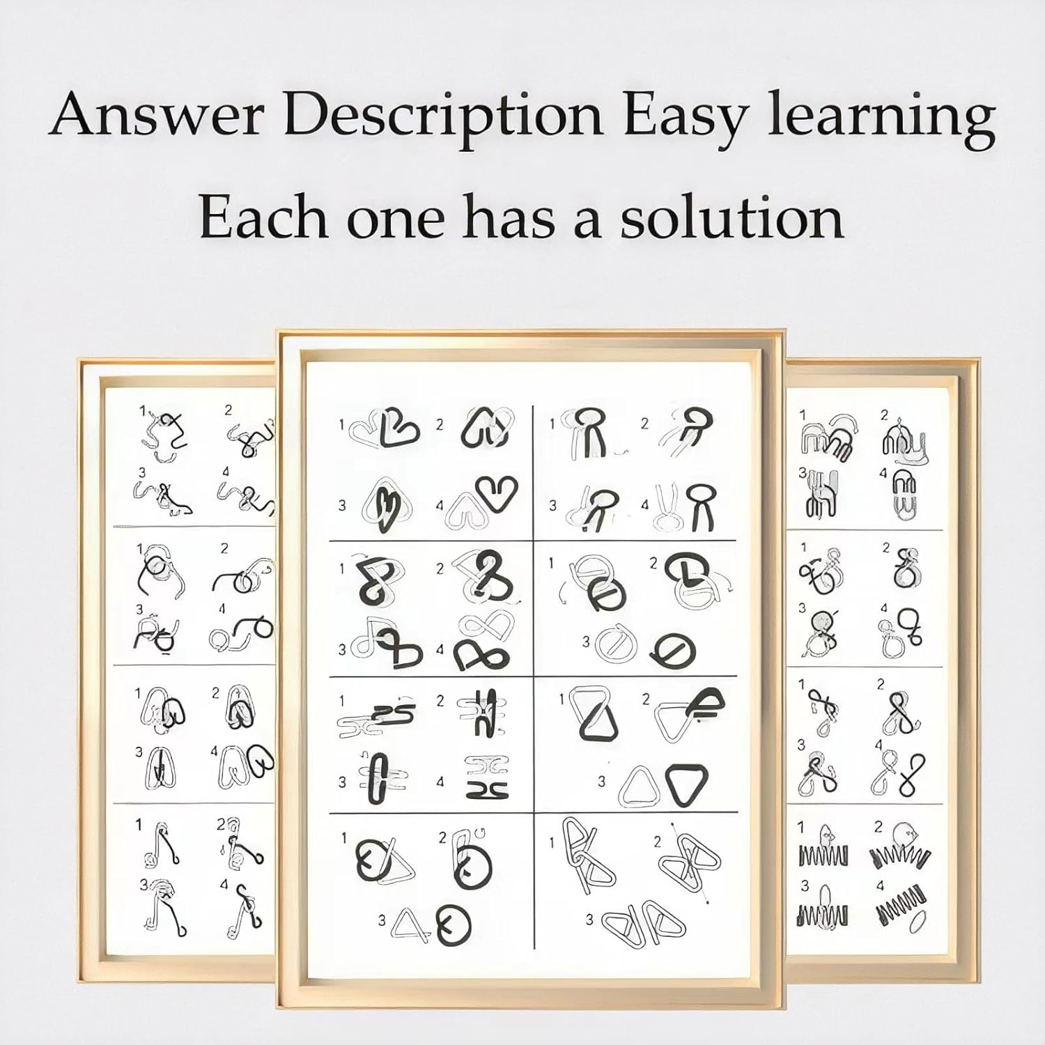 🔥The Best Christmas Gift🎁 Metal Montessori Puzzle Solving