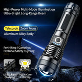 ✨Rechargeable LED Flashlight - High Lumen. Waterproof. Ultra Bright Flashlight for Emergencies