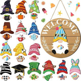 🎉🎉Interchangeable Wooden Gnome Welcome Sign🎈