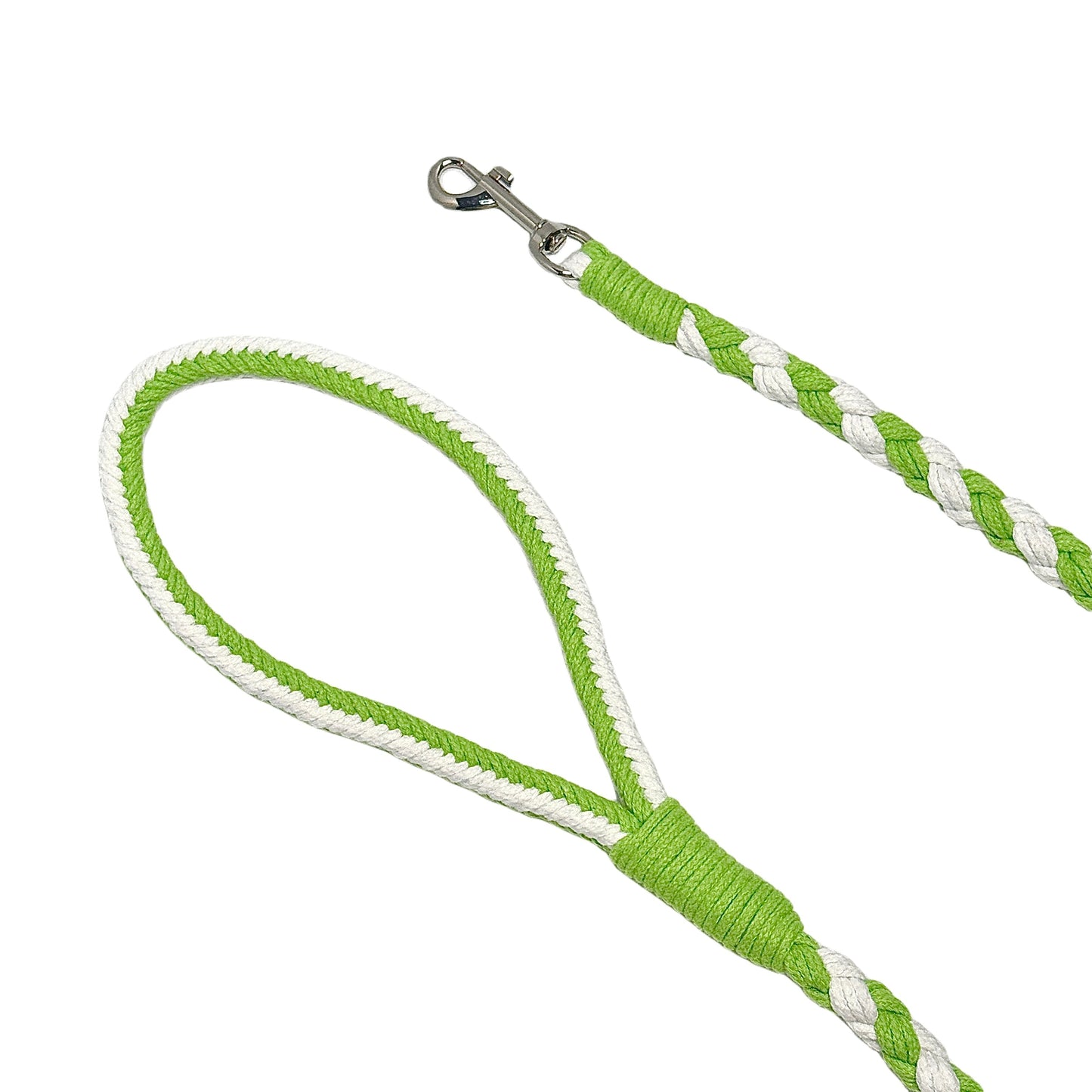 Green White Dog Leash