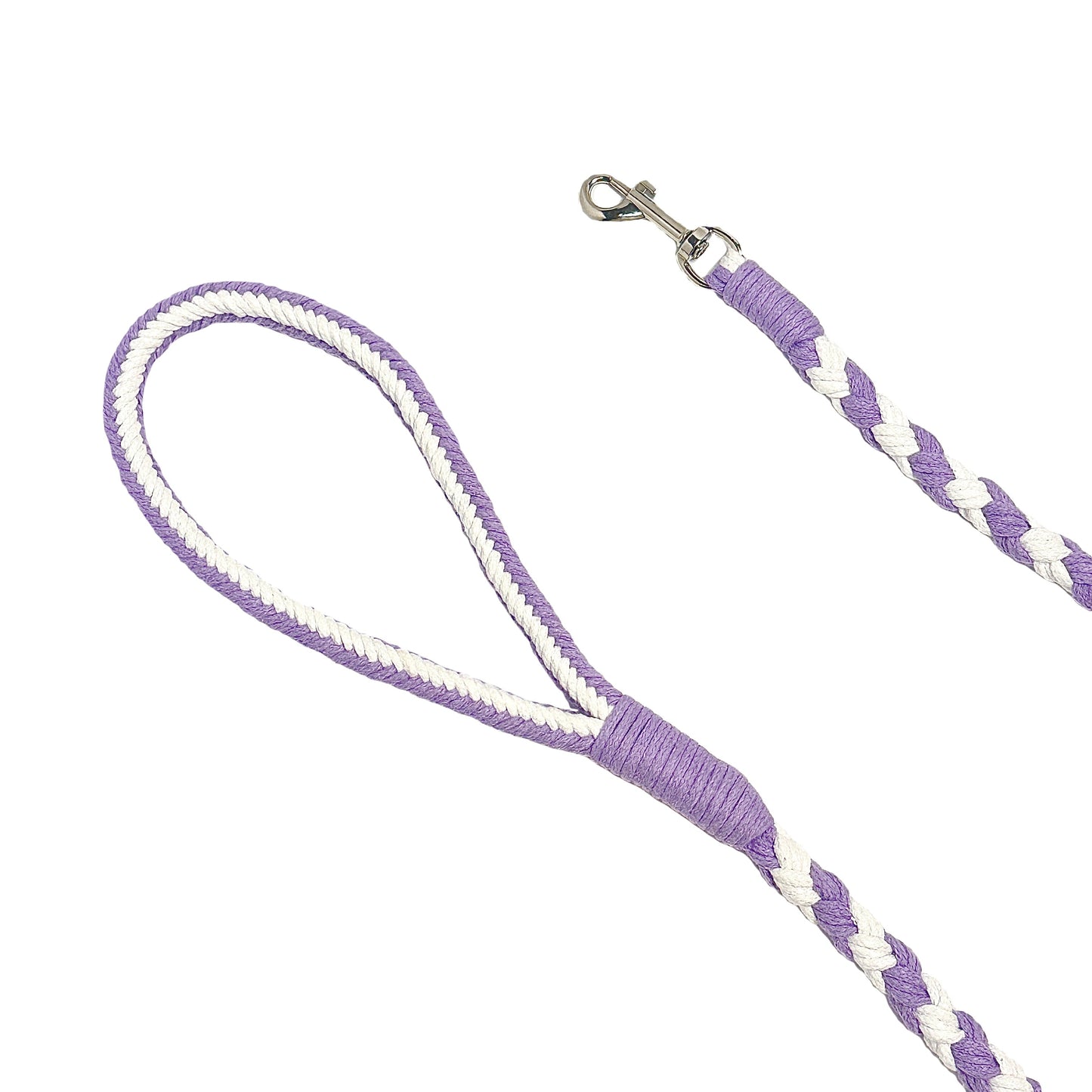 Purple White Dog Leash