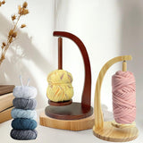 Wooden Yarn Winder with Magnetic Attachment Stable Base for Knitting