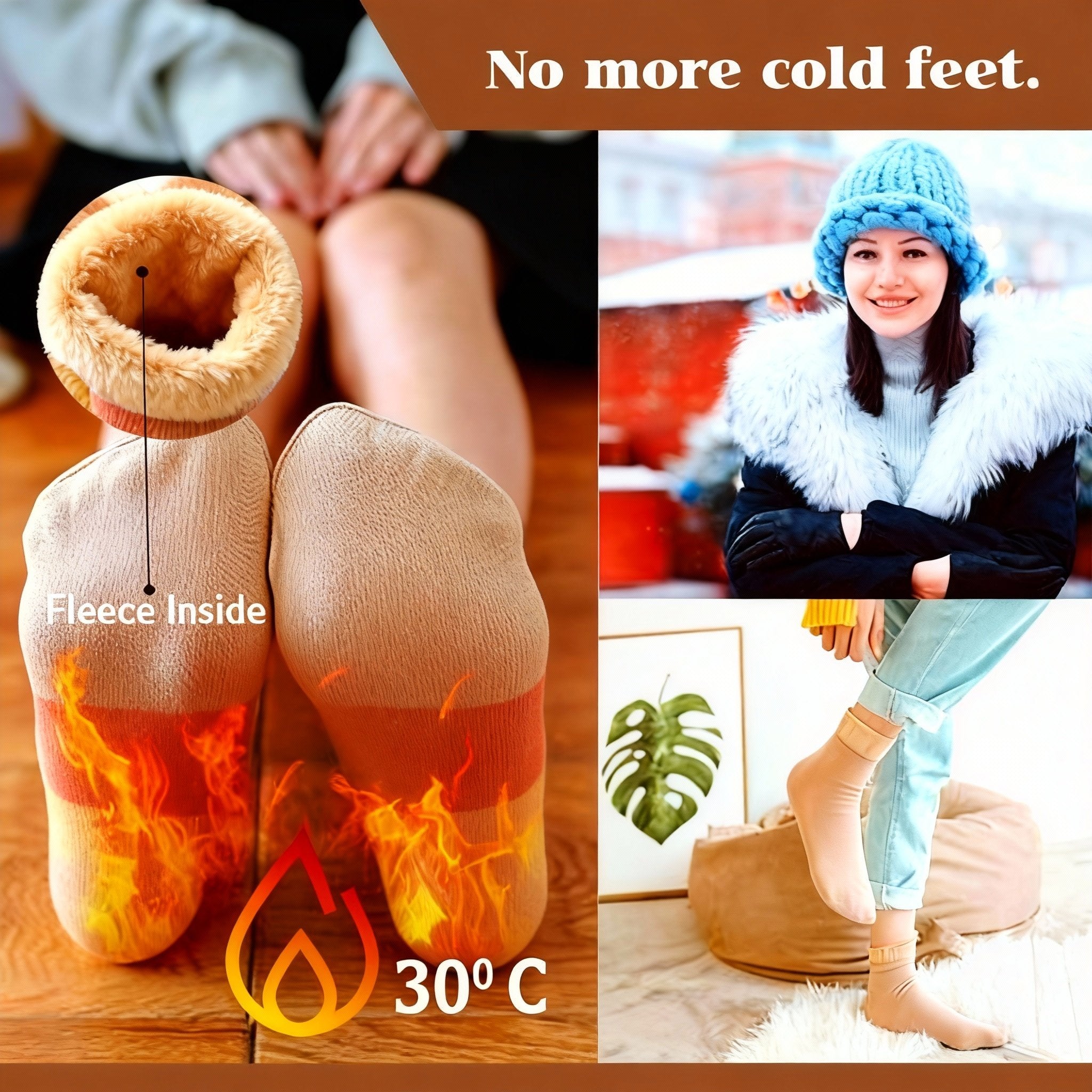 🌟Last Day 49% Off🔥10pcs/5 Pairs Autumn Winter Socks