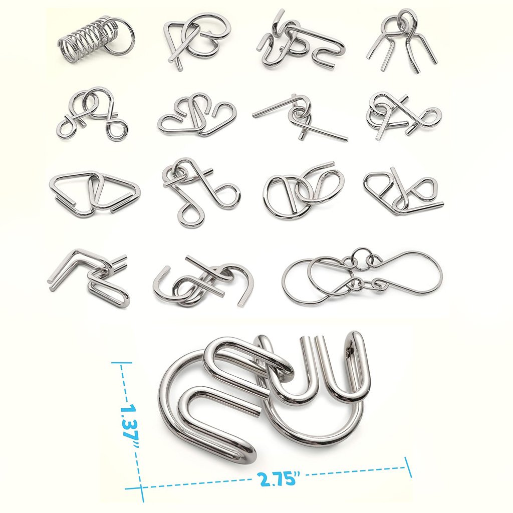 🔥The Best Christmas Gift🎁 Metal Montessori Puzzle Solving