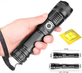 ✨Rechargeable LED Flashlight - High Lumen. Waterproof. Ultra Bright Flashlight for Emergencies