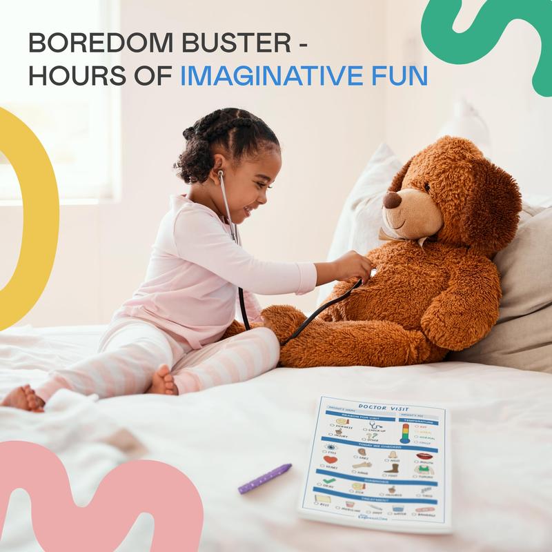 🔥Last Day 49% OFF - 🥳 Pretend Play Notepads | 2-Pack✨