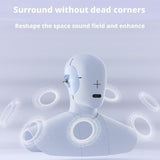 🎧2026 New Clip-On Open-Ear Headphones – Wireless Bluetooth Earbuds with AI Noise Cancelling. Rhinestone Decor & Water Resistant