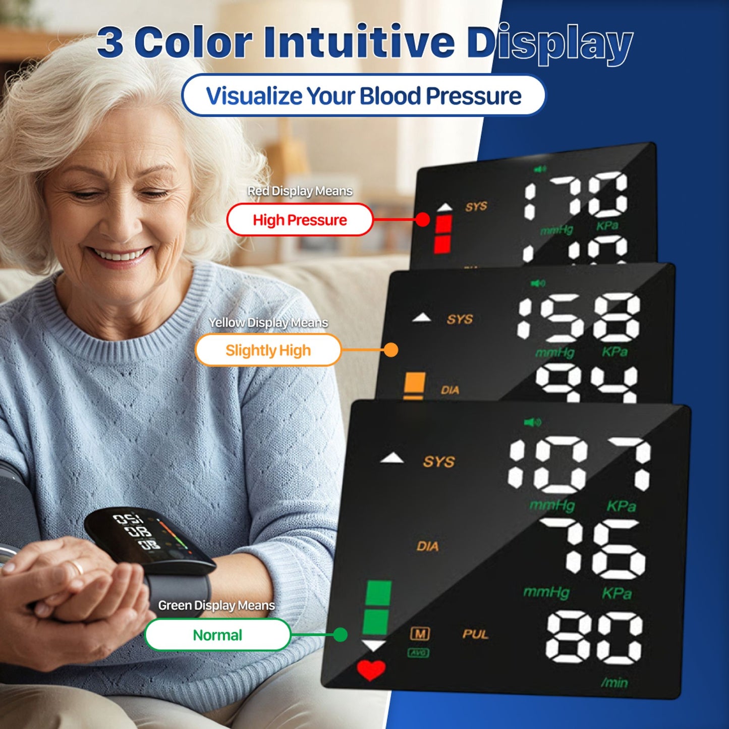 🔥 Limited Time 50% OFF ⚡Wrist Blood Pressure Monitor