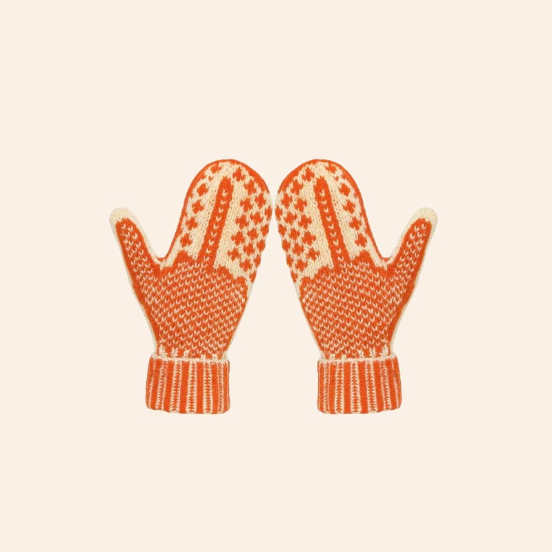 🎅The Naughty List Mittens | Cozy Knit with a Hidden Attitude 🖕✨