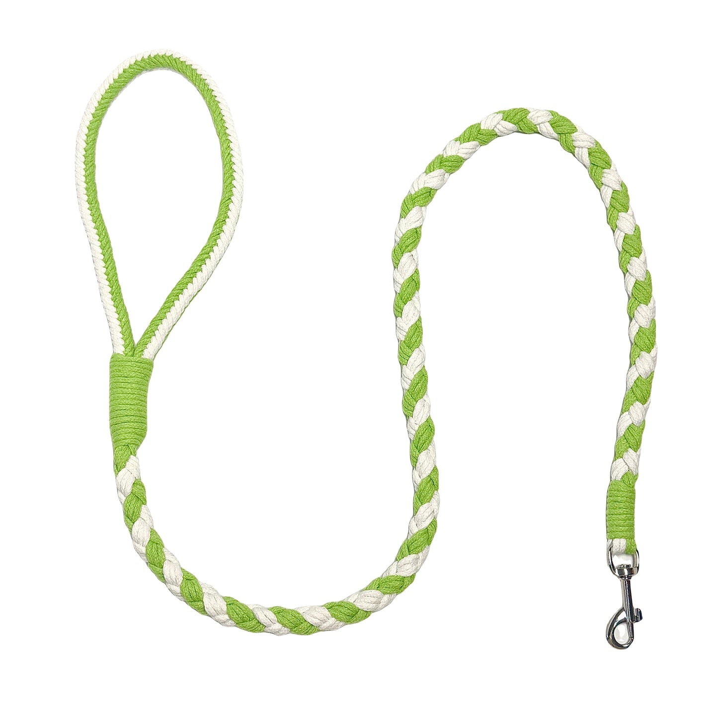 Green White Dog Leash
