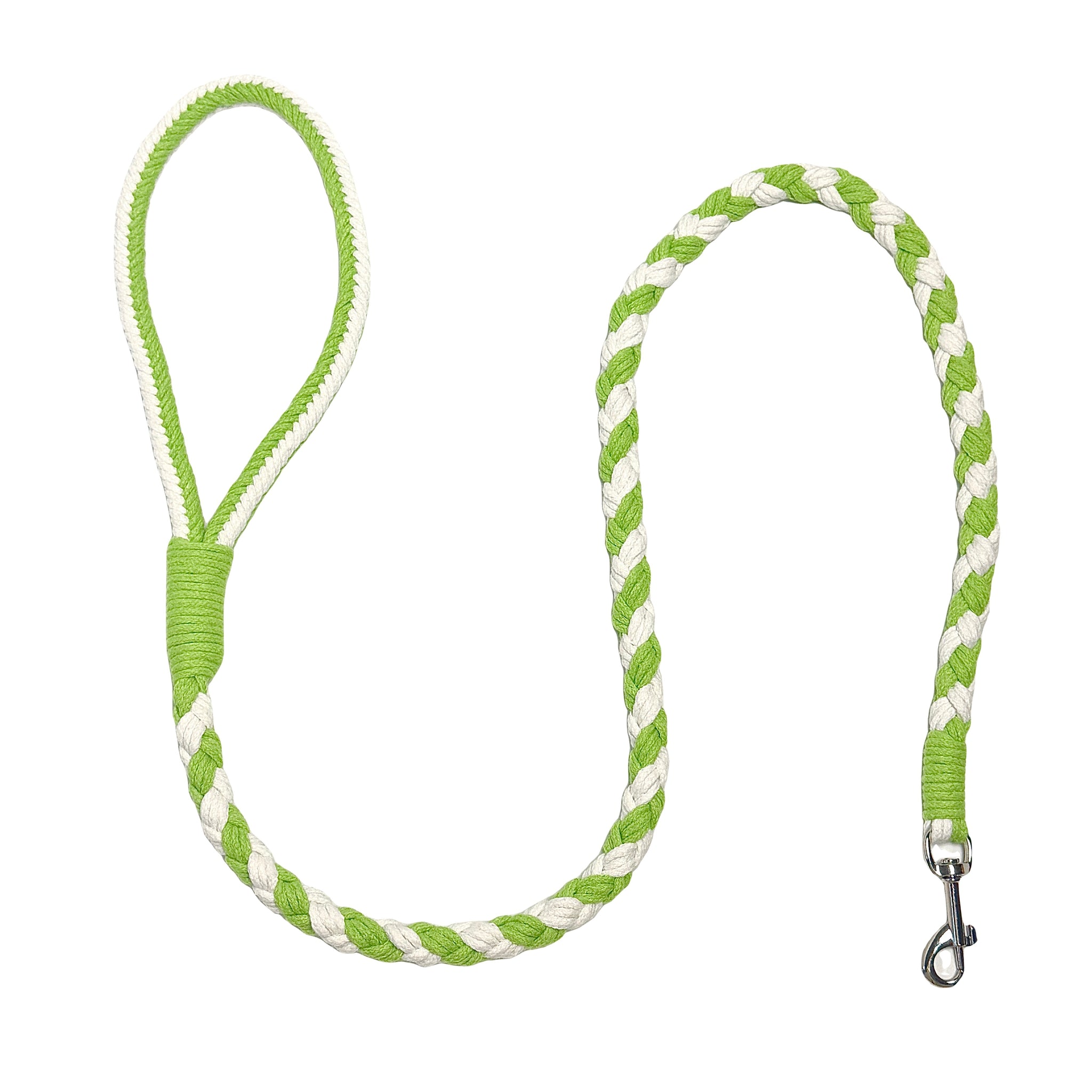 Green White Dog Leash