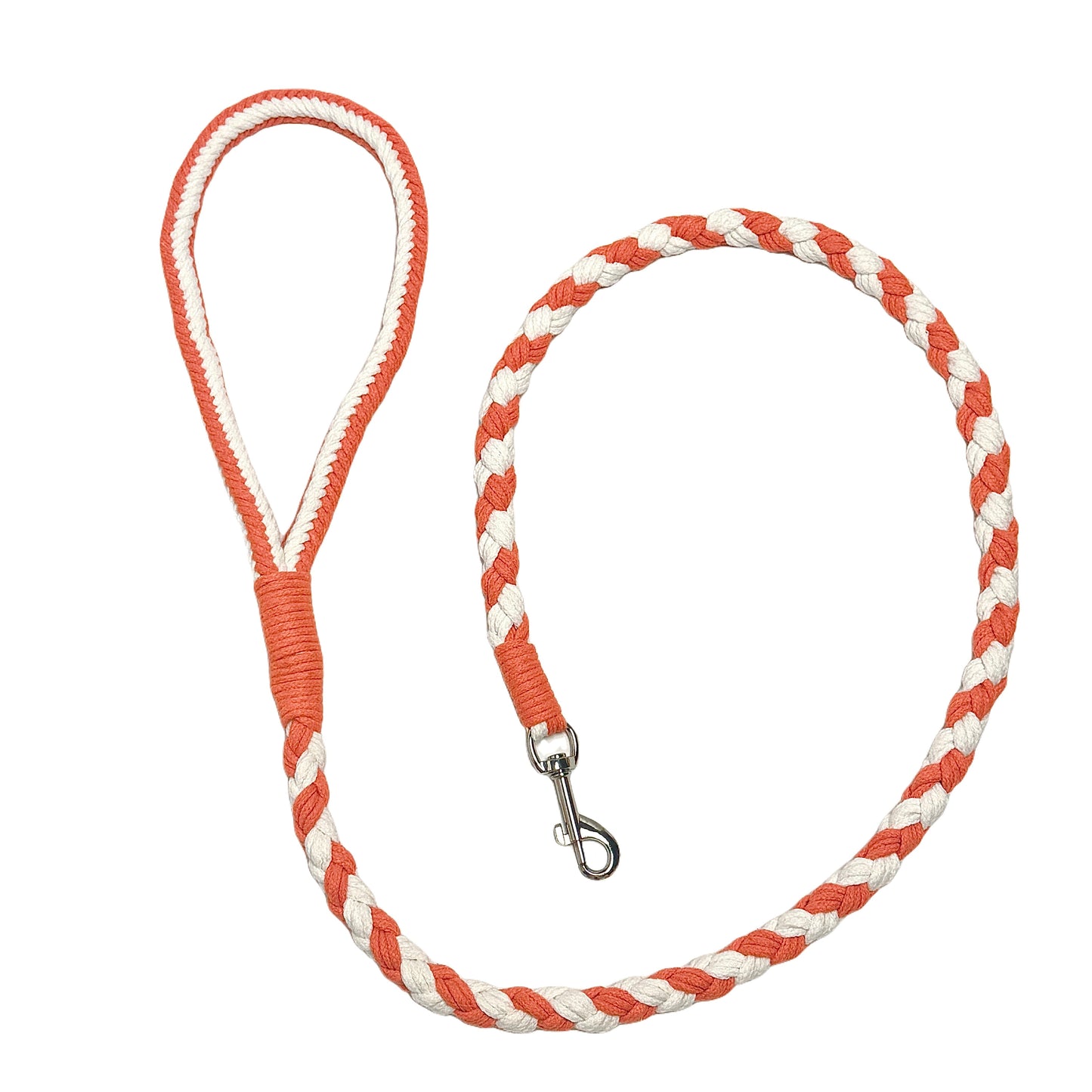 Orange White Dog Leash
