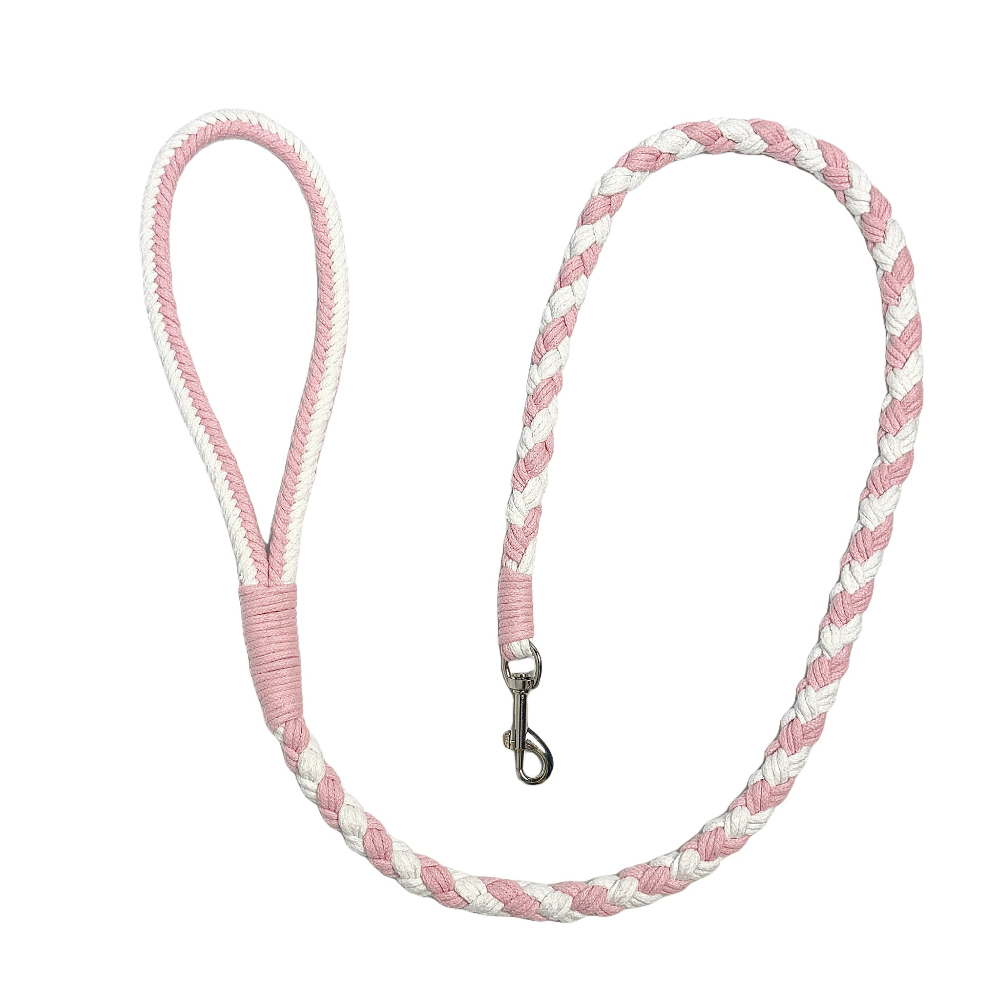 Pink White Dog Leash