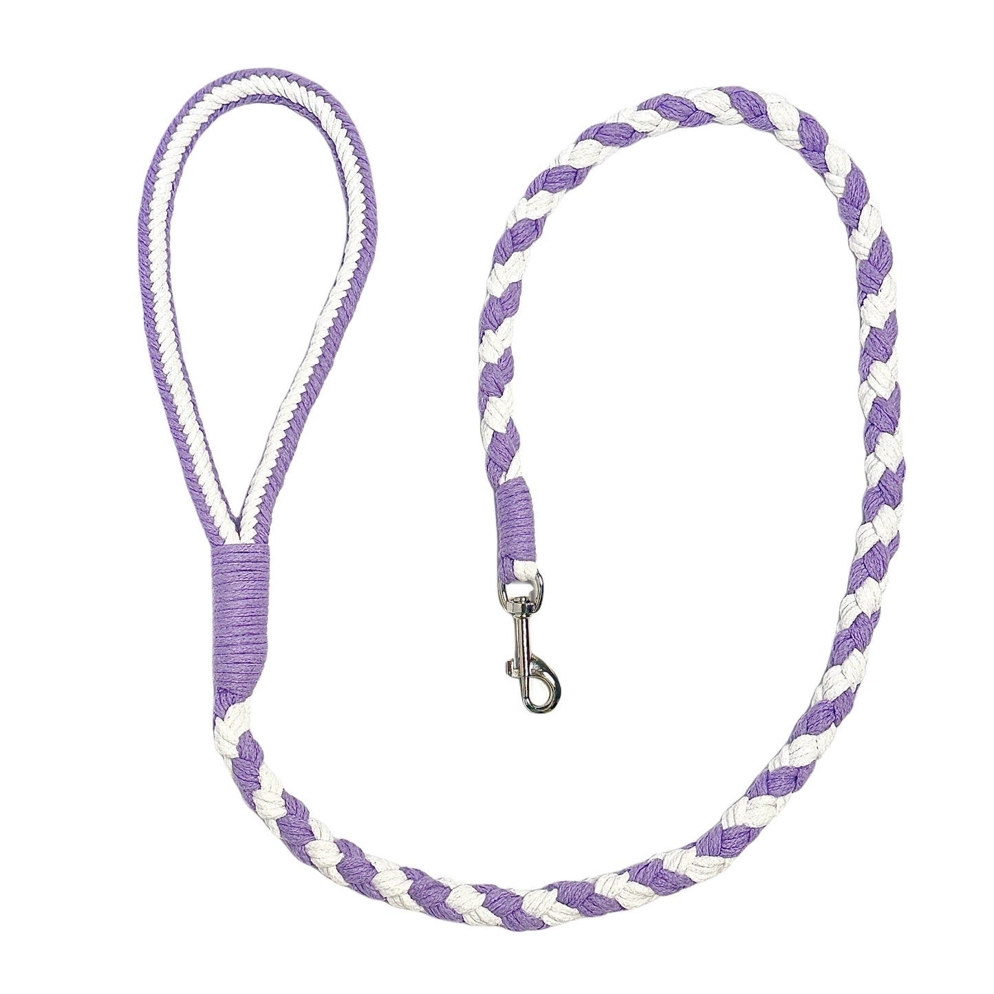 Purple White Dog Leash