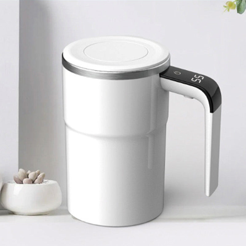 💥Christmas Sale 50% ☕🔋Rechargeable Automatic Magnetic Stirring Coffee Mug Set⚡