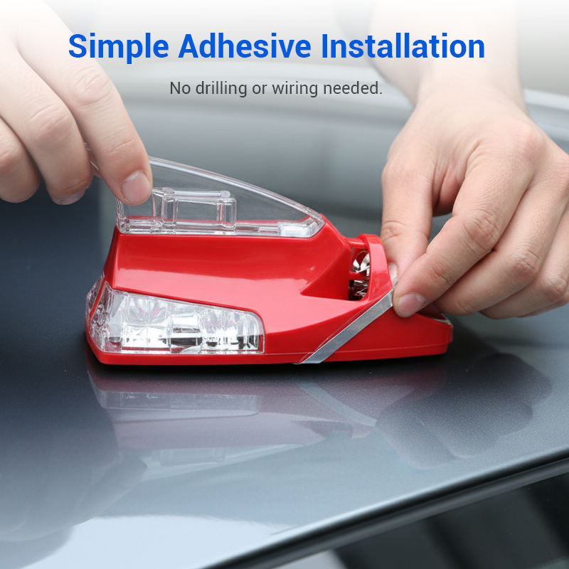 🚗 Car Shark Fin Wind Decorative Light | Year-End Mega Upgrade Launch | LED Ambient Glow & Aerodynamic Styling | Easy-Adhesive Installation for Roof & Exterior 🚀✨