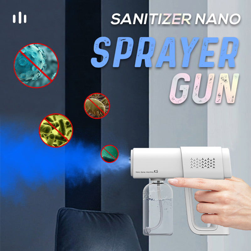📢📢50% OFF NOW! ⏳ Time-Limited Special! ⌛ Sanitizer Nano Sprayer Gun – 380ml. Cordless & Ultra-Fine Mist for Home. Office & Garden! 🌿🧴